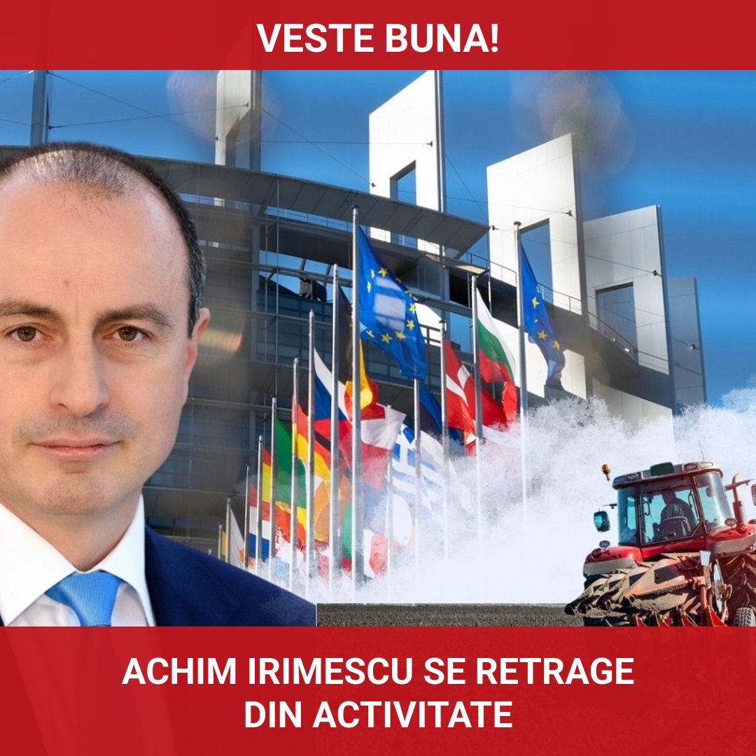 Achim Irimescu, un pilon al agriculturii românești în Europa, se retrage din activitate