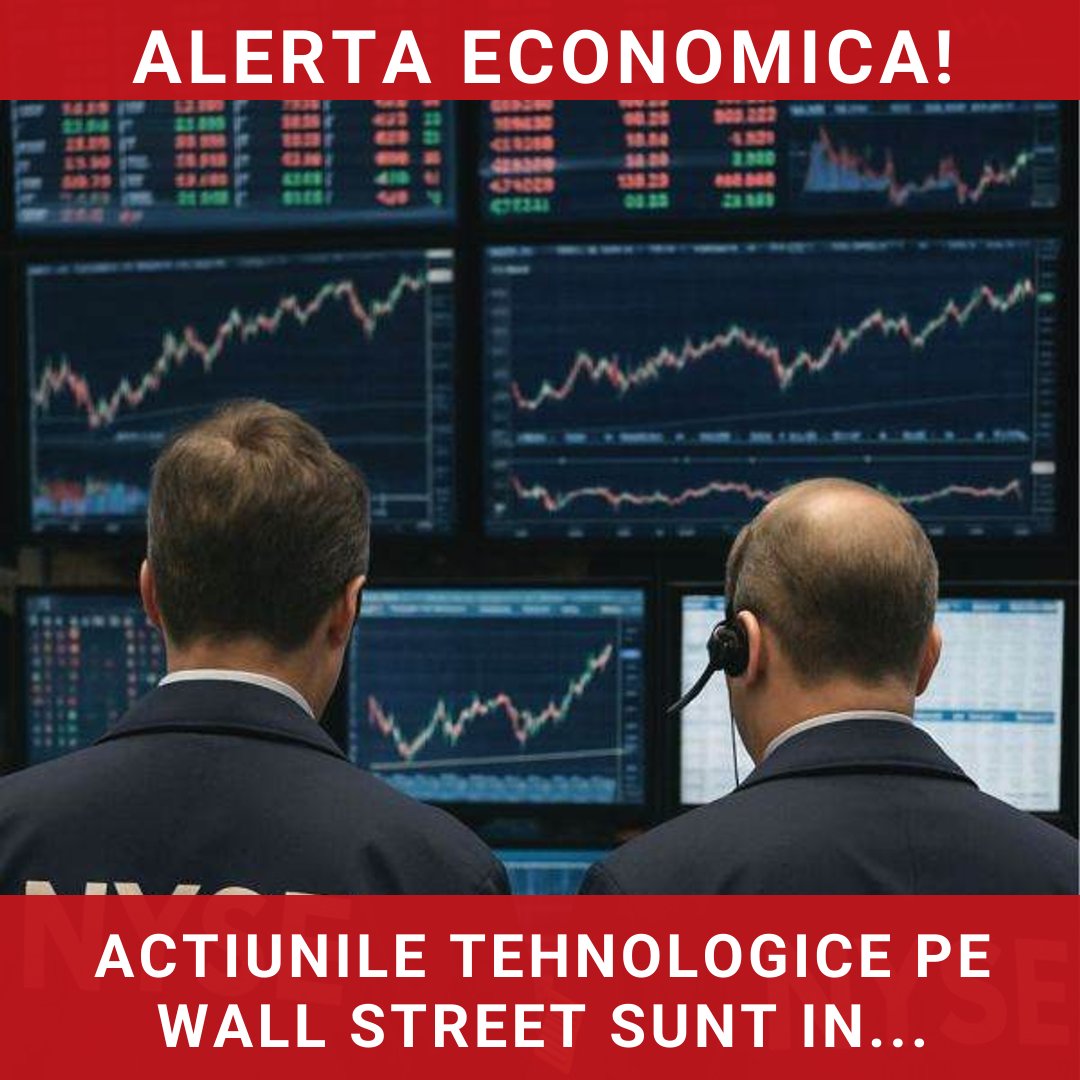Acțiunile tehnologice pe Wall Street: perspective pesimiste și semnale de alarmă