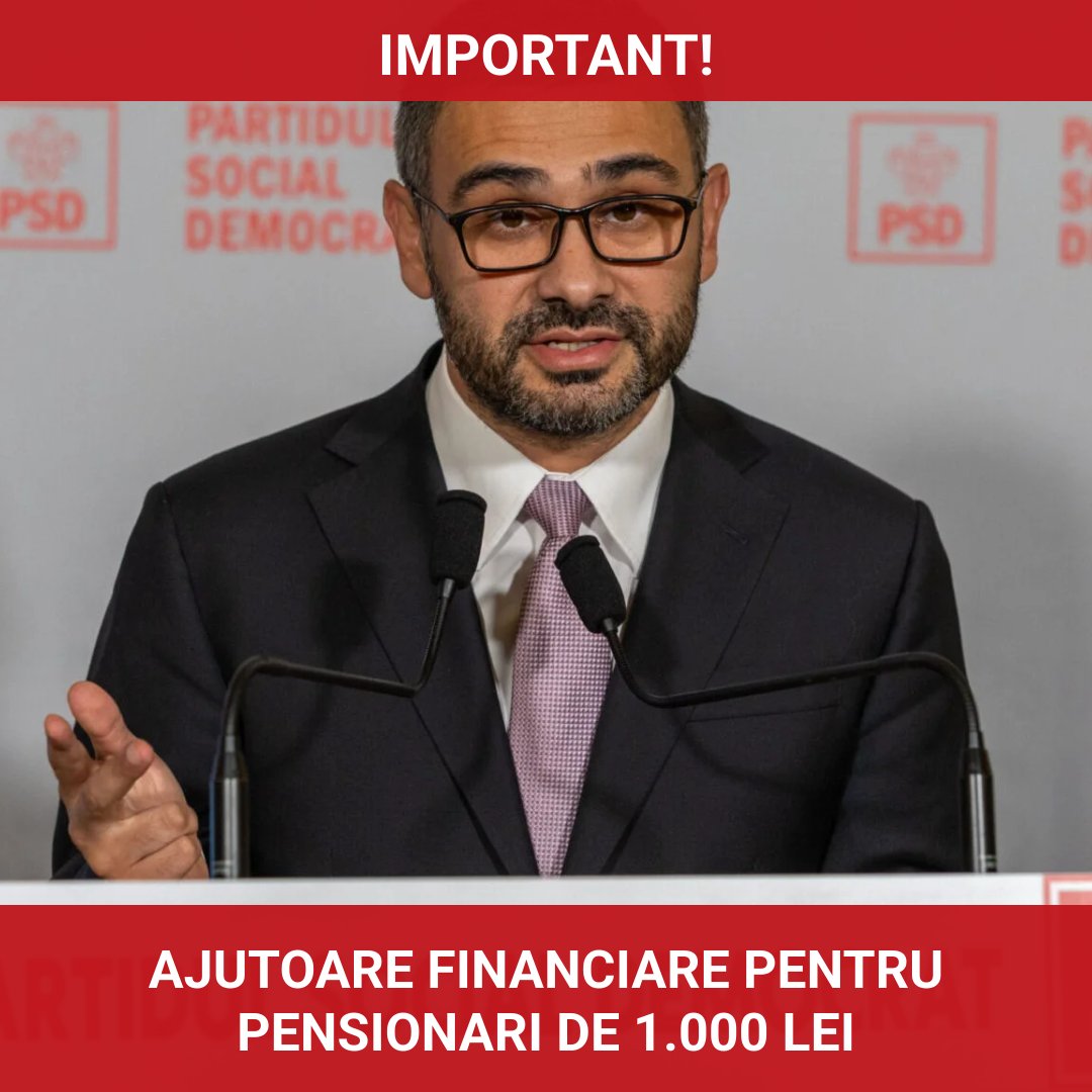 Ajutoare financiare pentru pensionari: Detalii despre sprijinul de 1.000 de lei anunțat de Florin Manole