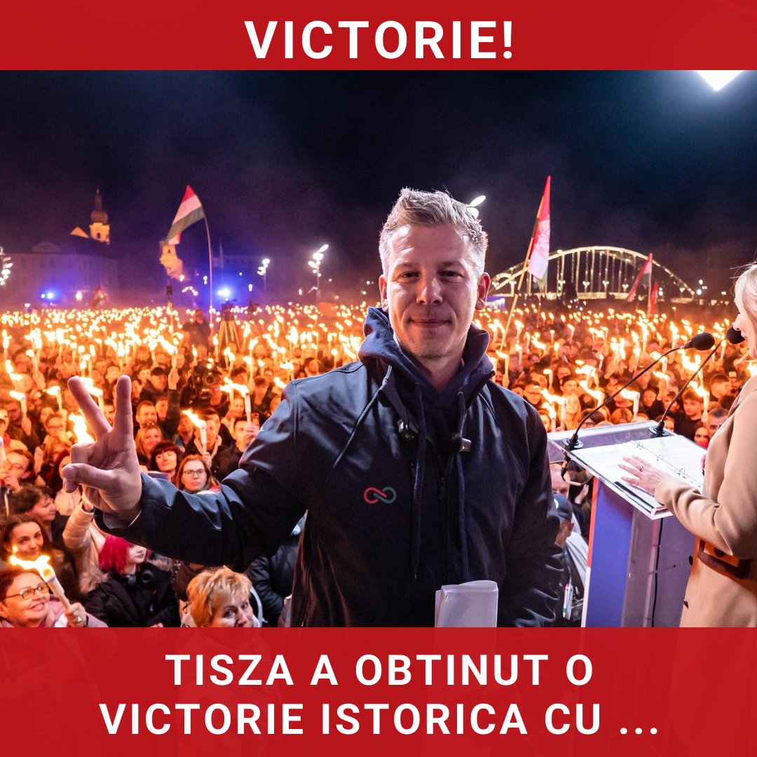 Alegeri în Ungaria: TISZA obține o victorie istorică cu 141 de mandate în Parlament