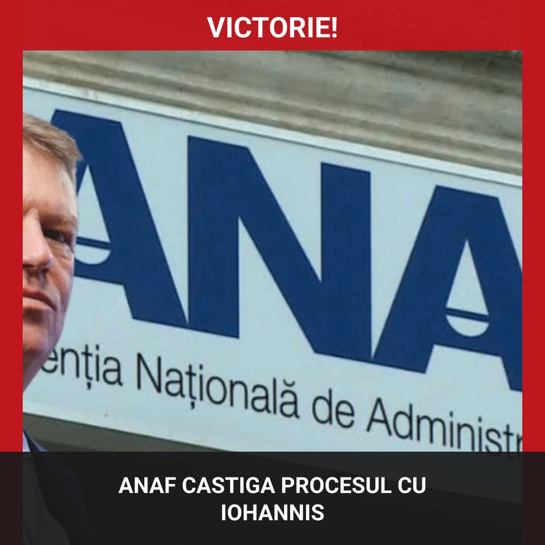 ANAF obține o victorie importantă în procesul cu soții Iohannis, iar justiția devine mai echitabilă