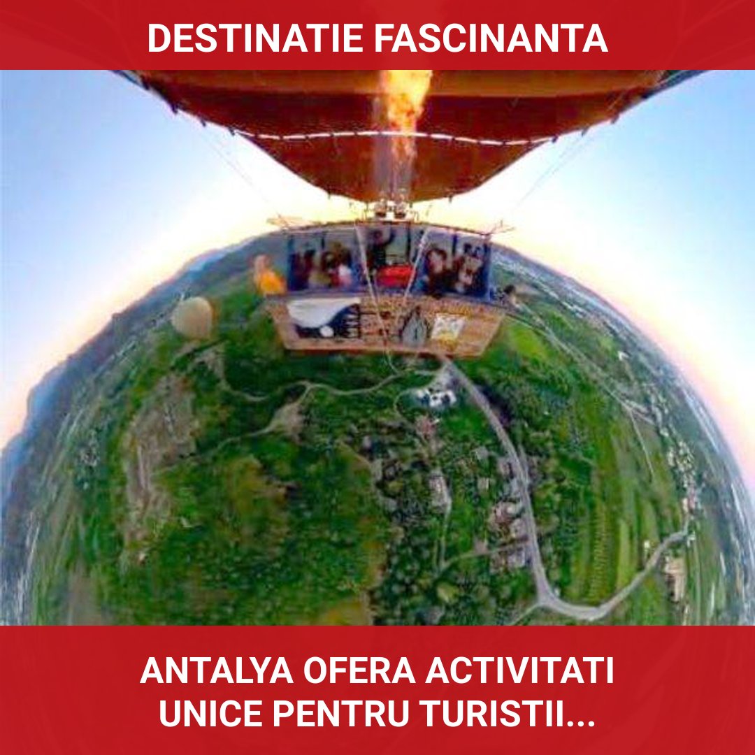 Antalya: O destinație plină de aventuri pentru turiștii români