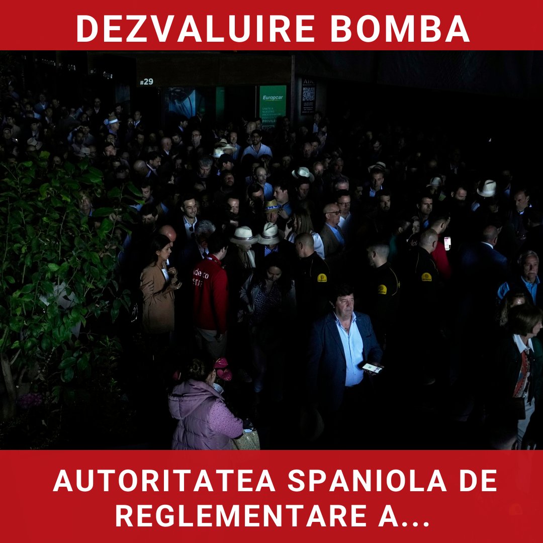 Autoritatea spaniolă de reglementare a concurenței investighează o pană masivă de curent din 2025