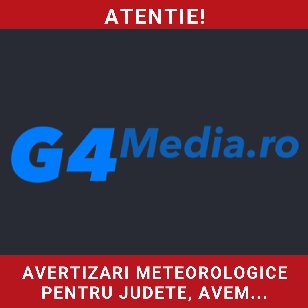 Avertizări meteorologice: Averse torenţiale şi descărcări electrice în mai multe judeţe