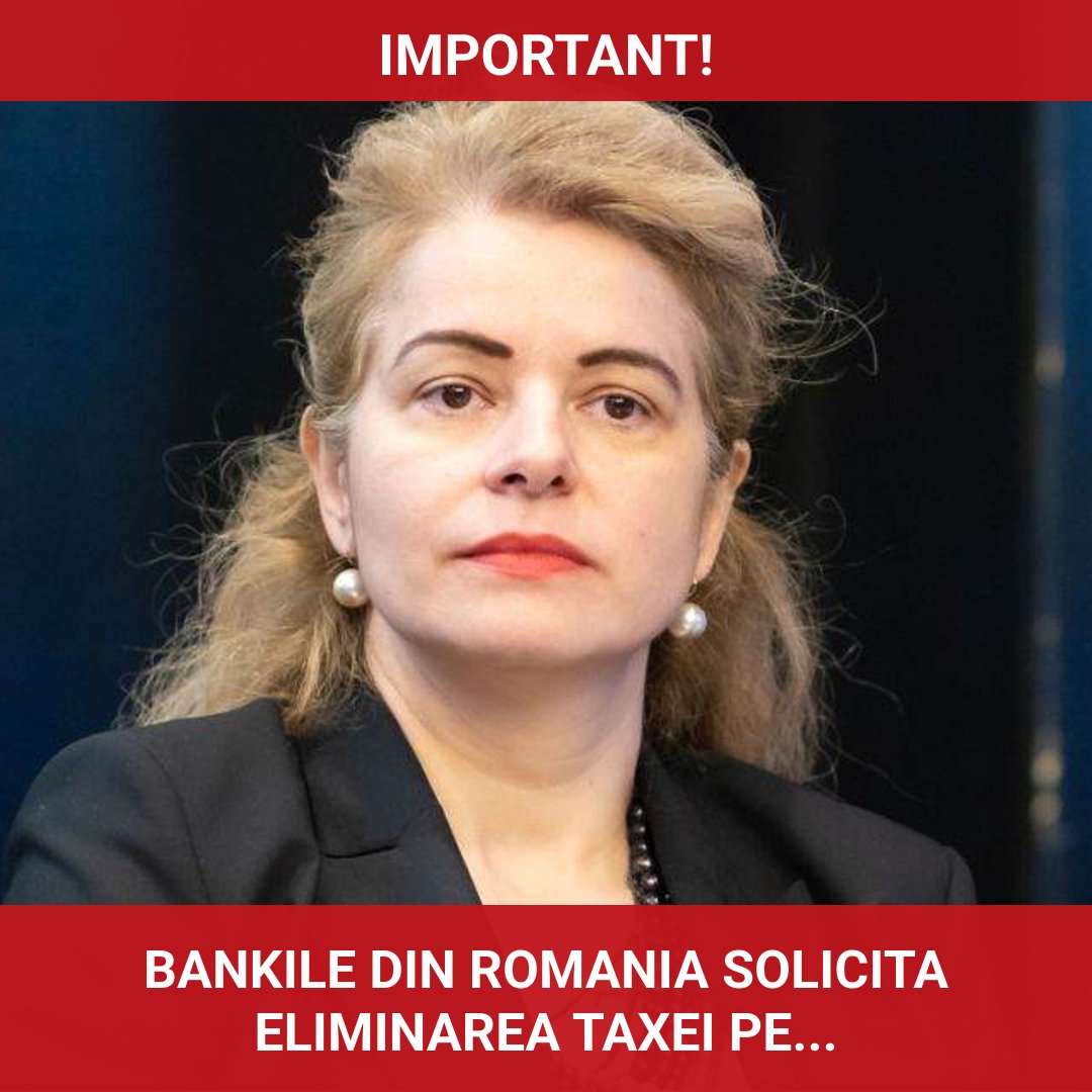 Băncile din România solicită eliminarea taxei pe cifra de afaceri pentru o dezvoltare economică sustenabilă