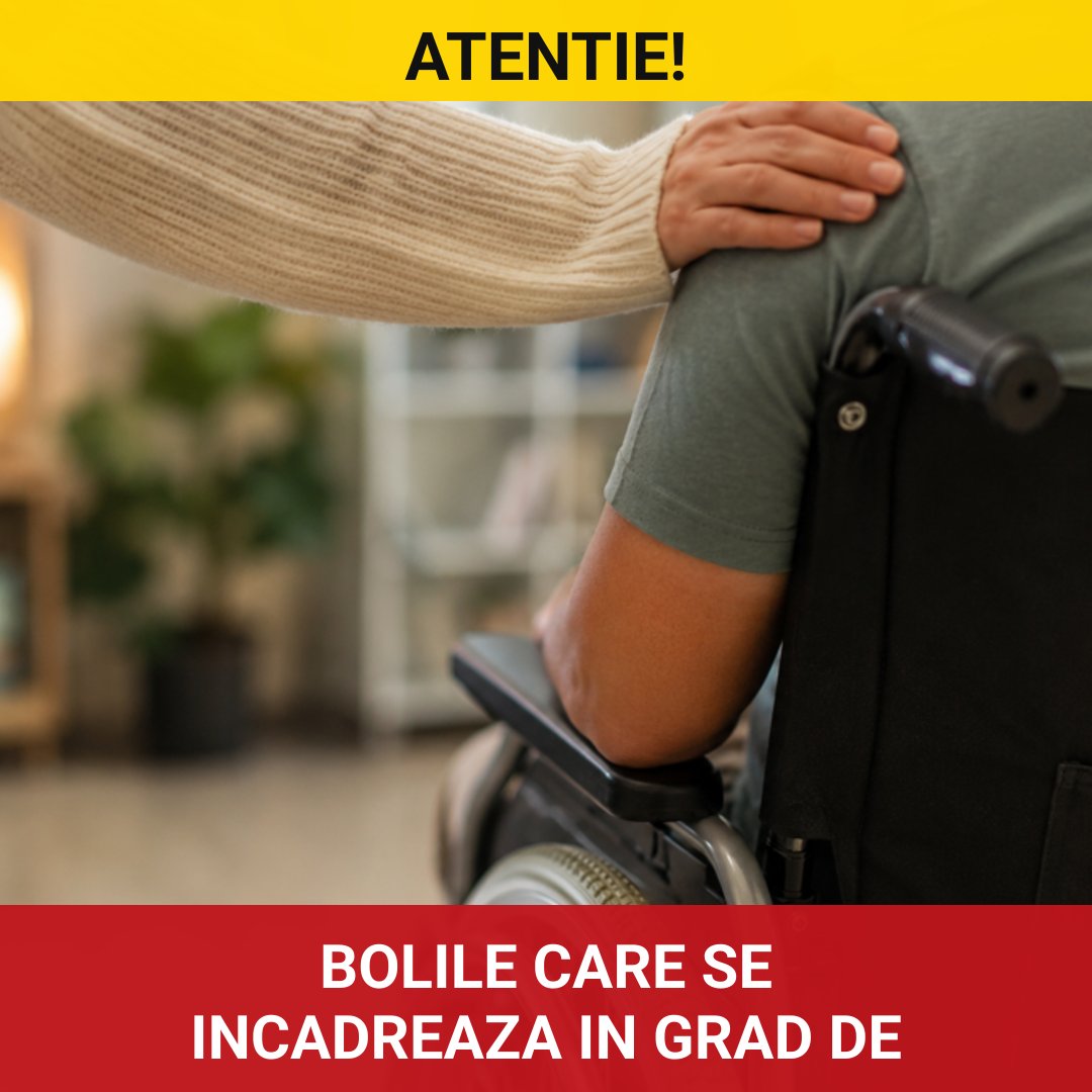 Boli care se încadrează în grad de handicap în România: lista completă și criteriile de evaluare