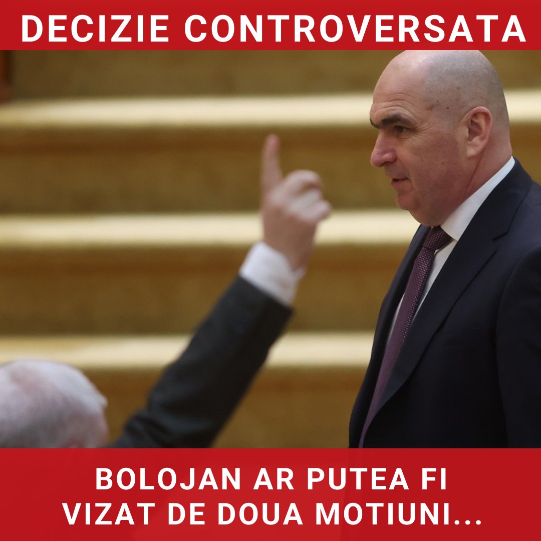 Bolojan poate fi „lovit” cu două moțiuni de cenzură până în vară