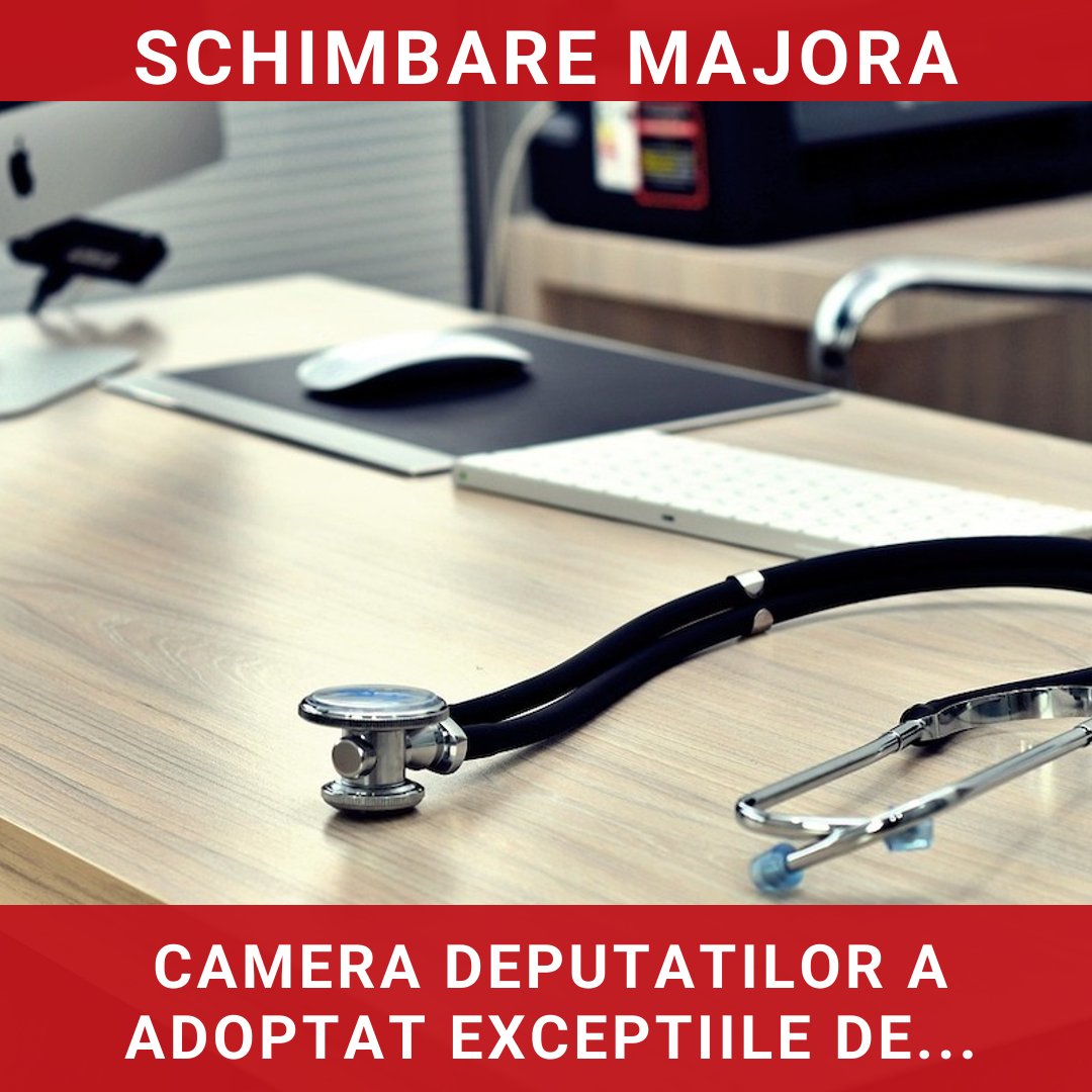 Camera Deputaților a adoptat excepțiile de la plata primei zile de concediu medical