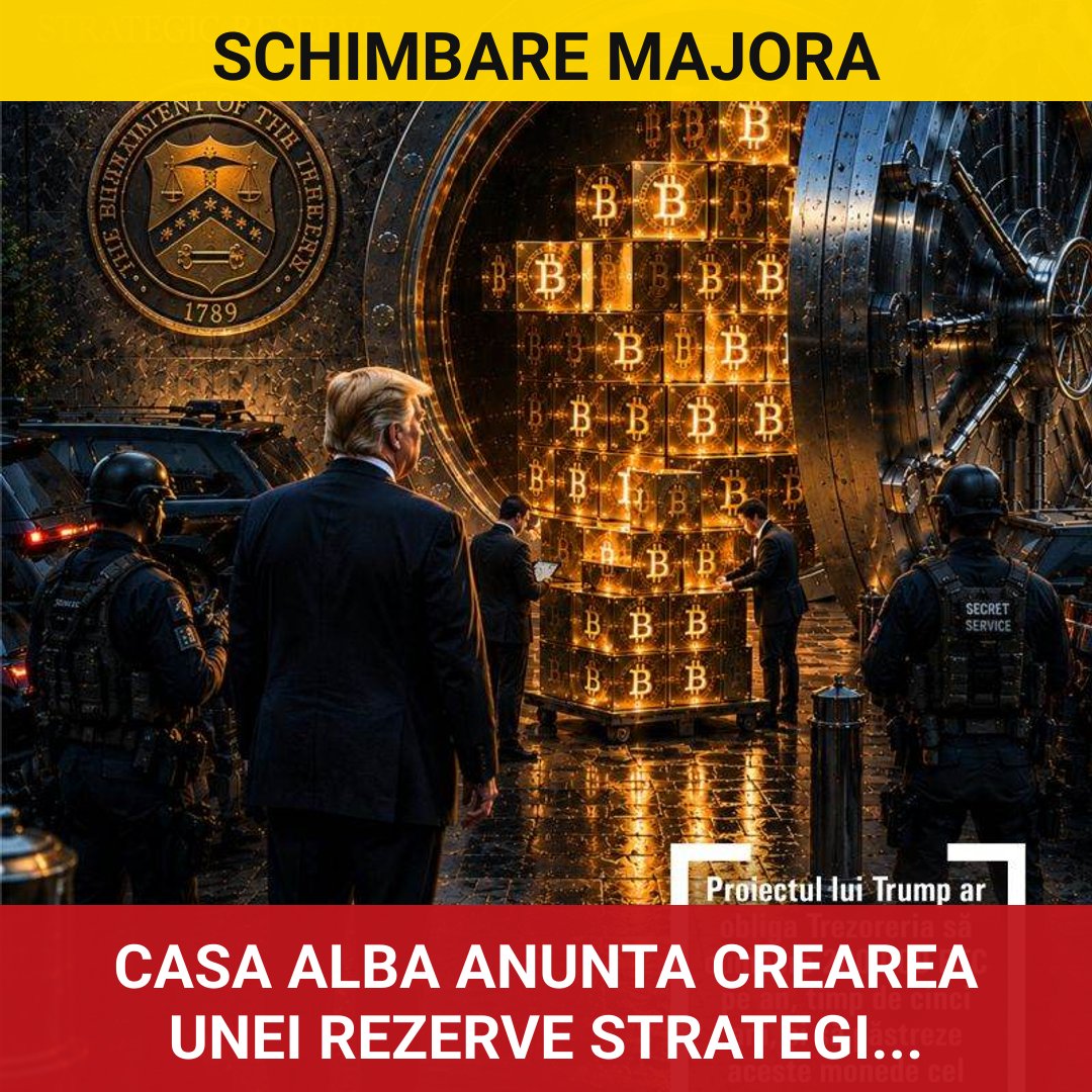 Casa Albă anunță crearea unei rezerve strategice de Bitcoin, cu implicații semnificative pentru piața cripto