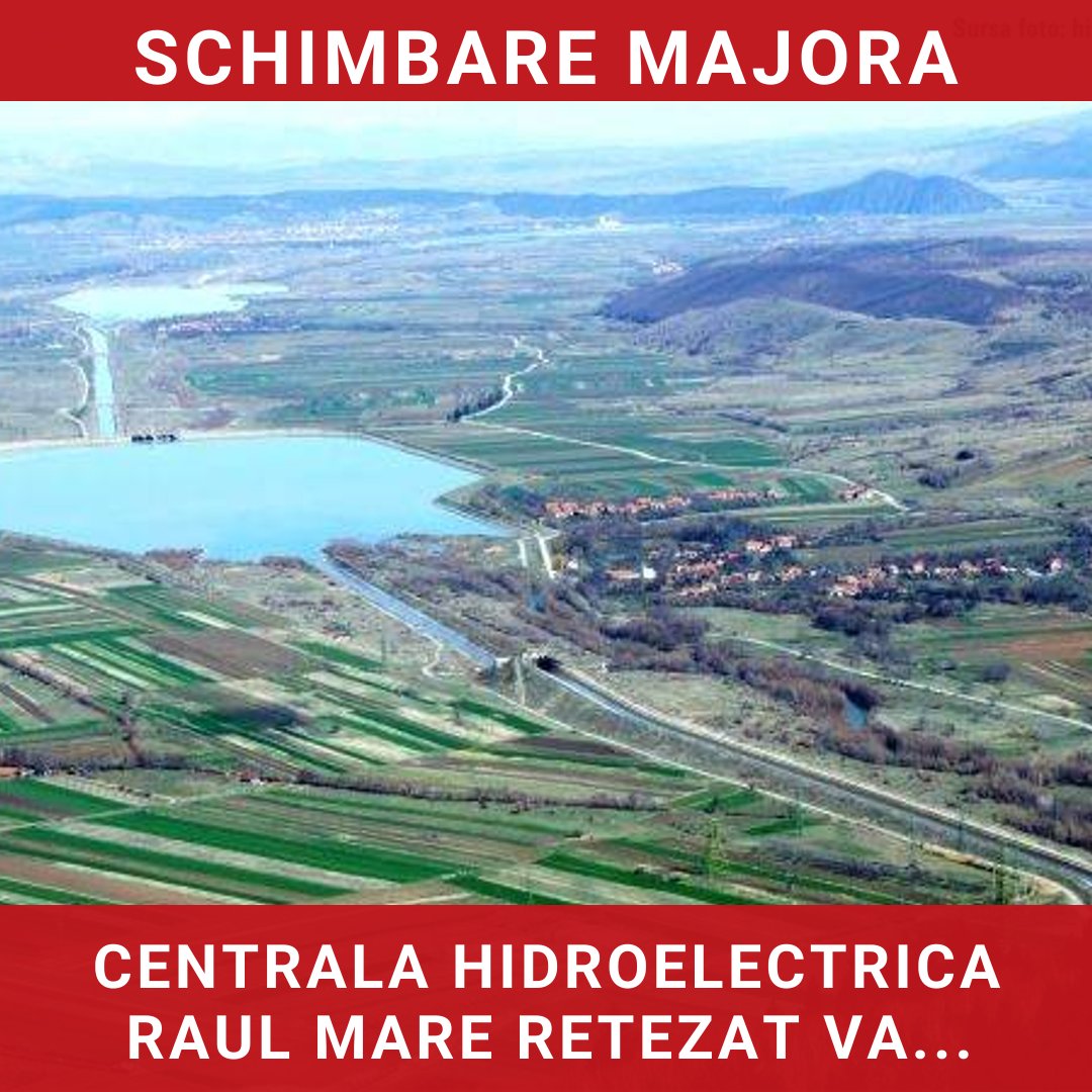 Centrala hidroelectrică Râul Mare Retezat va fi complet modernizată în următorii cinci ani