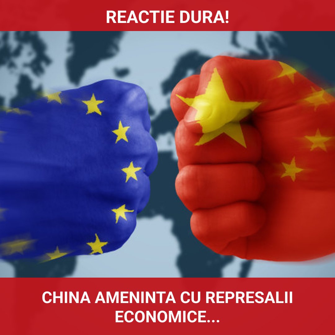 China amenință Uniunea Europeană cu represalii economice în urma noilor reglementări