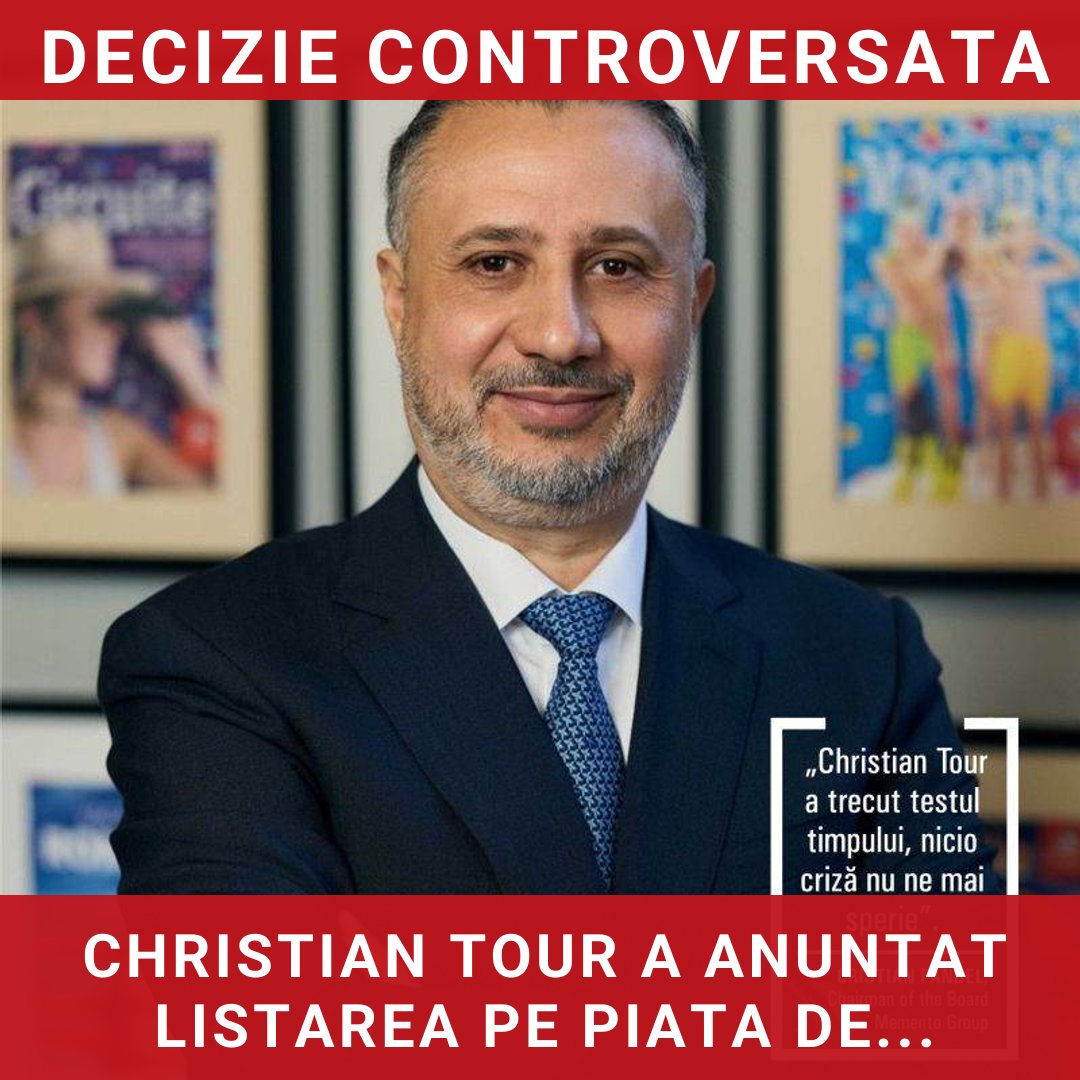 Christian Tour: O premieră în turismul românesc prin listarea pe piața de capital
