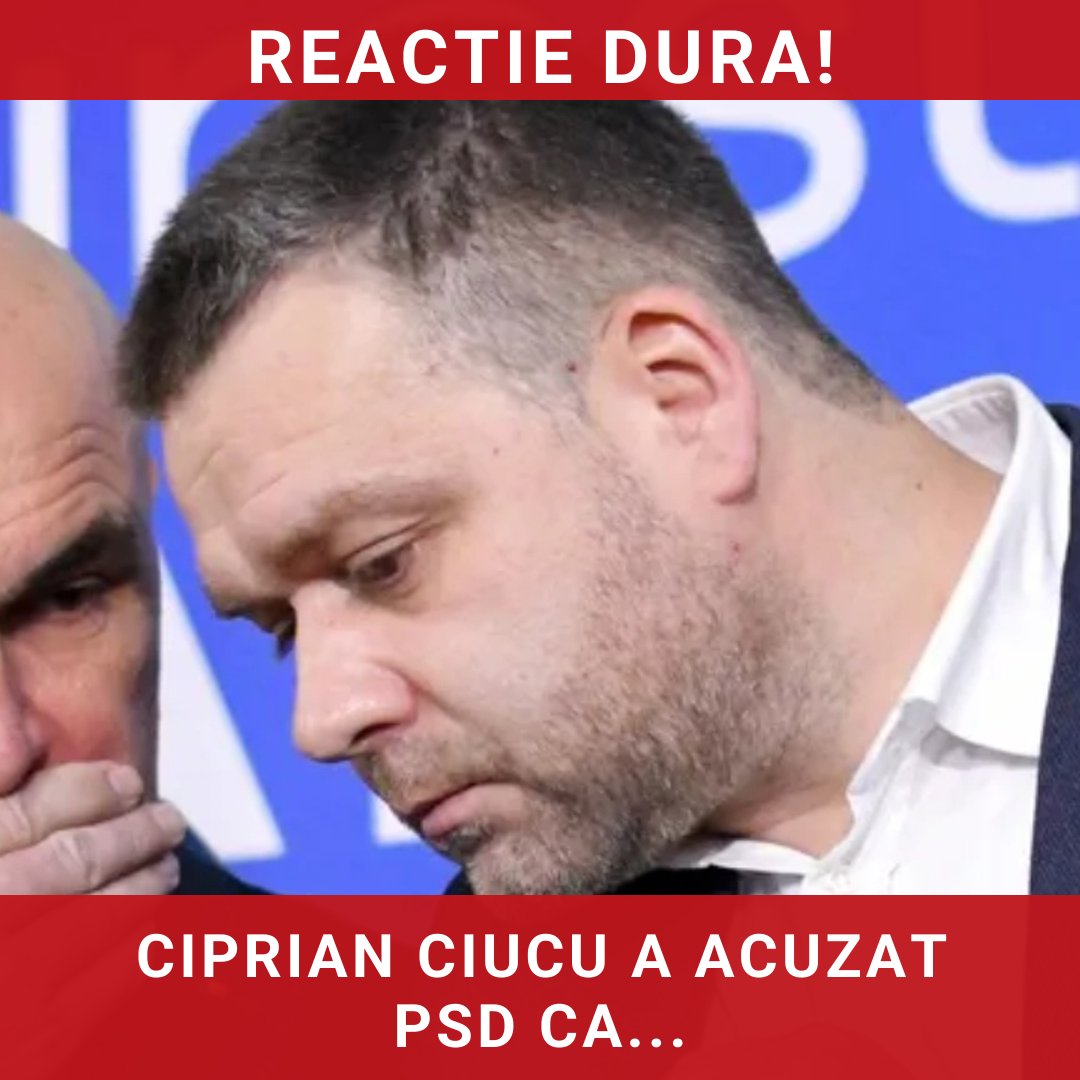 Ciprian Ciucu, atac dur la adresa PSD: „Vor un PNL fără demnitate și fără putere