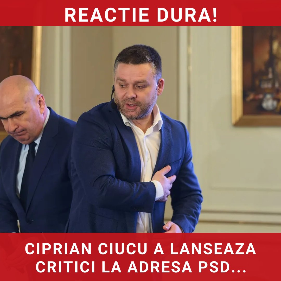 Ciprian Ciucu: Critici dure la adresa PSD și propuneri pentru viitorul guvern