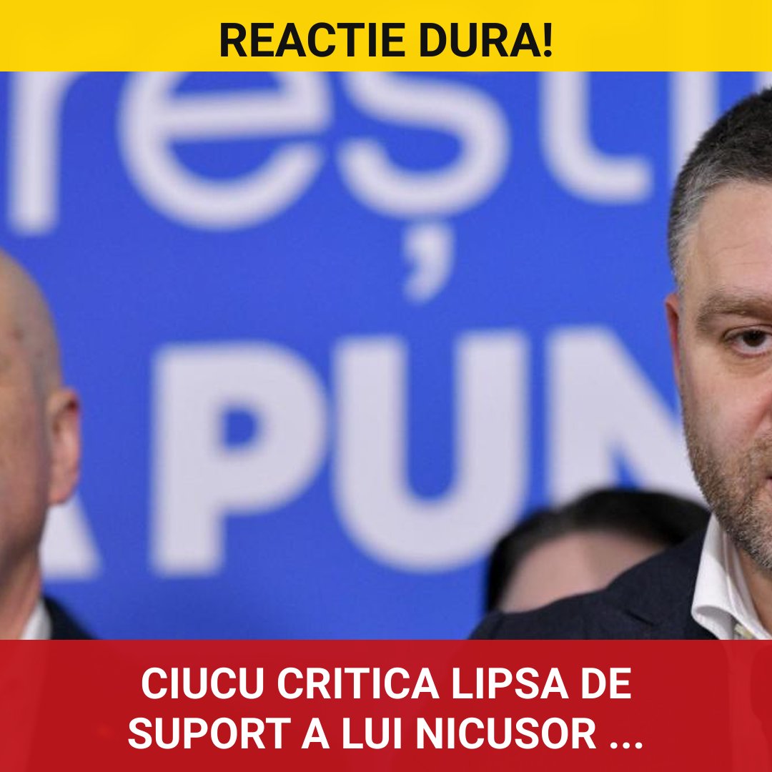 Ciucu critică lipsa de suport a lui Nicușor Dan pentru Bolojan în criza politică