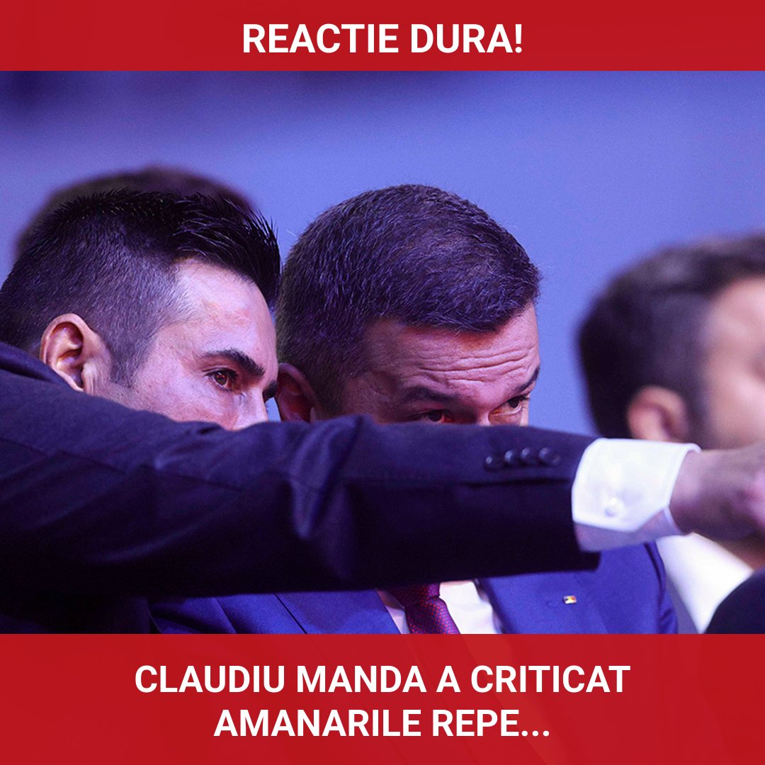 Claudiu Manda, lider influent al PSD, cere debarcarea lui Bolojan și critică amânările repetate
