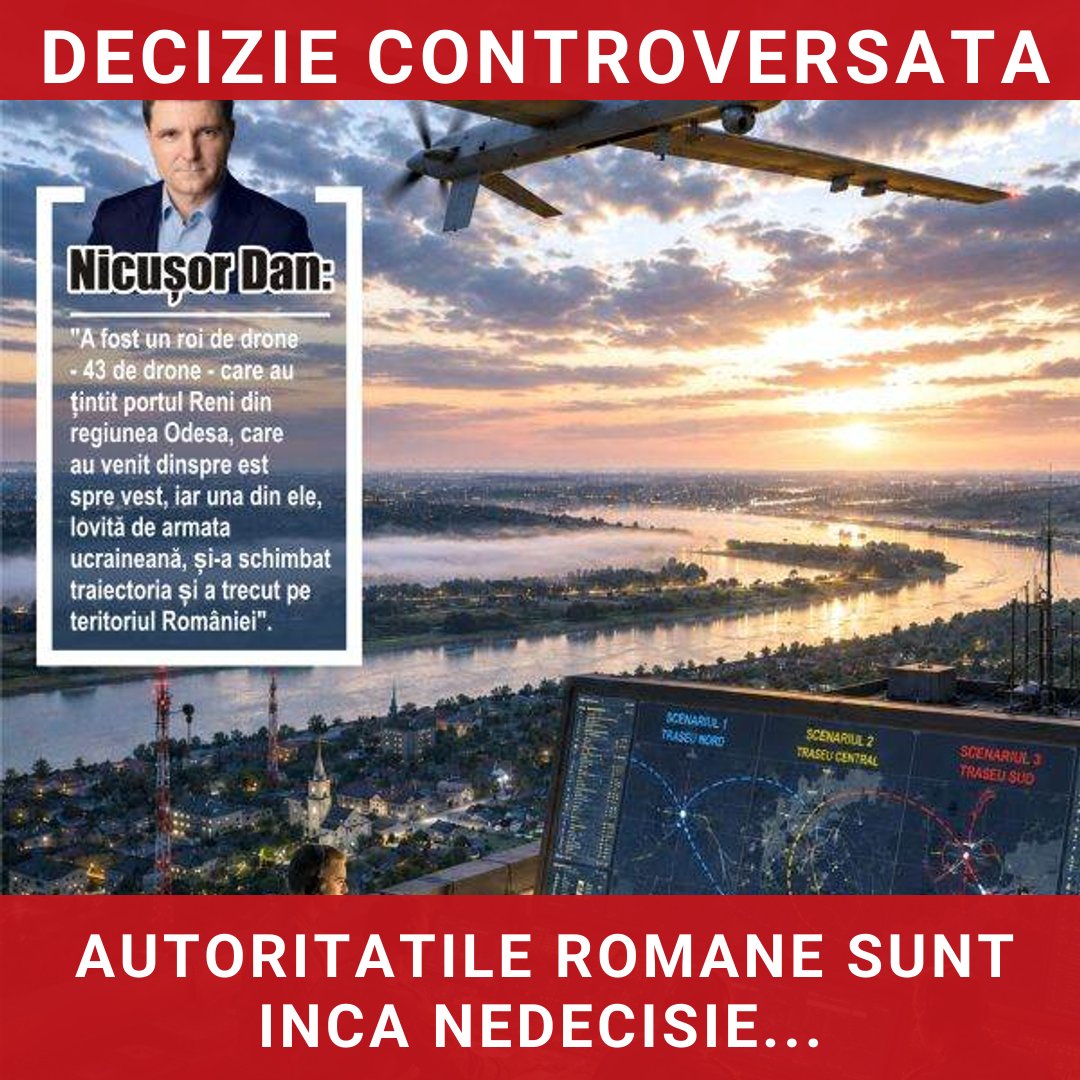 Confuzia autorităților române în cazul incidentului cu drona de la Galați