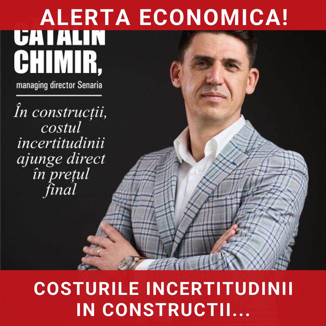 Costurile incertitudinii în construcții afectează prețul final al proiectelor