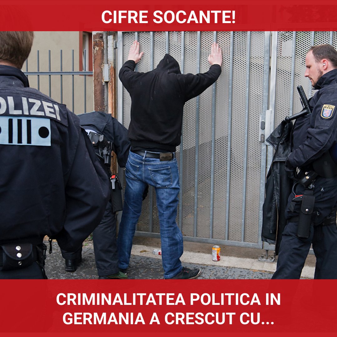 Criminalitatea politică în Germania atinge niveluri alarmante în 2025, cu o creștere semnificativă a infracțiunilor motivate politic