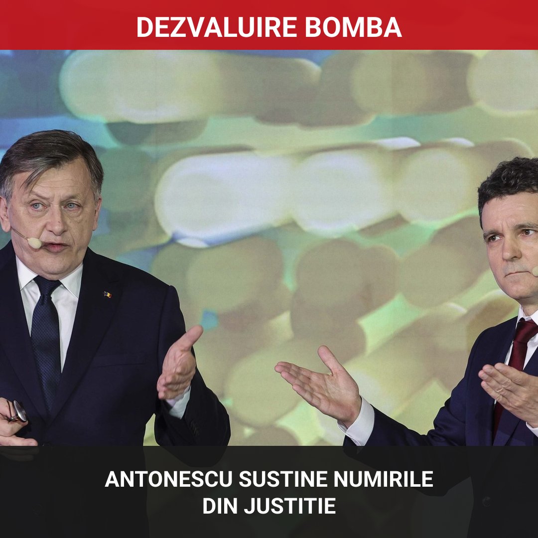 Crin Antonescu își apără aliatul Nicușor Dan în fața criticilor legate de numirile din Justiție