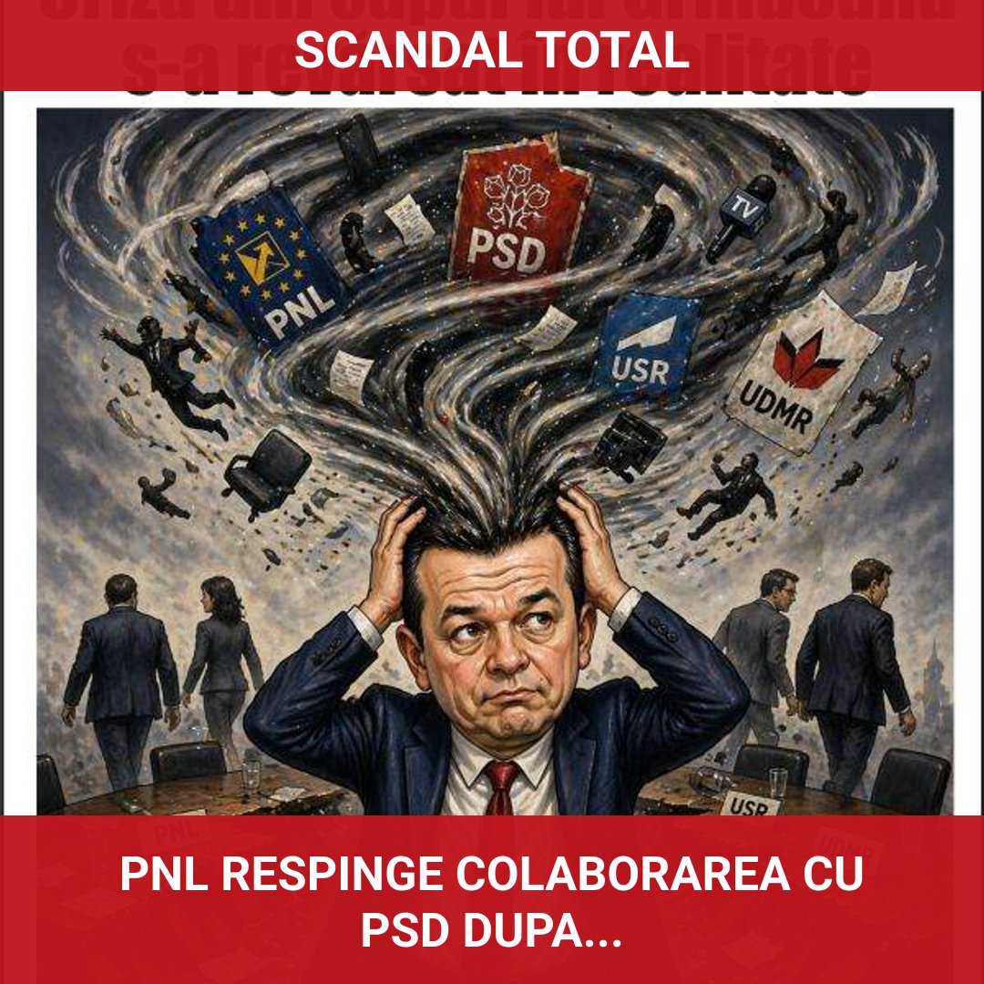 Criza politică din România: PNL respinge orice colaborare cu PSD după retragerea sprijinului