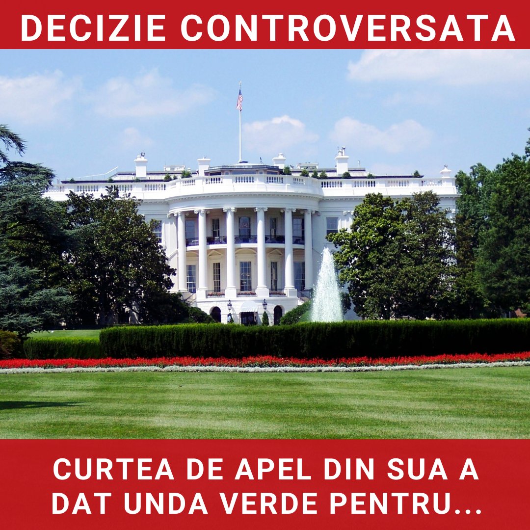 Curtea de apel din SUA dă undă verde construcției sălii de bal de la Casa Albă