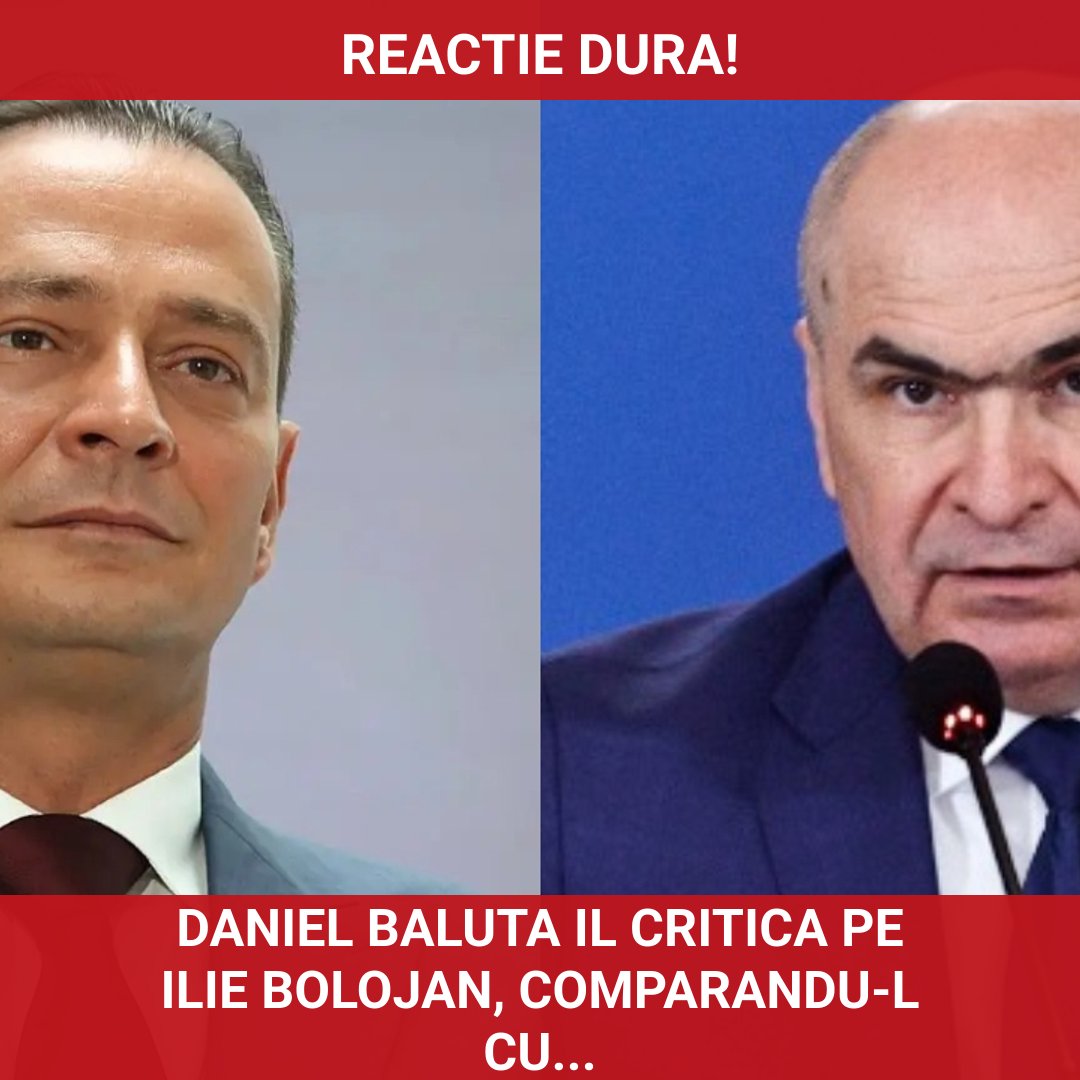 Daniel Băluță îl critică pe Ilie Bolojan, comparându-l cu domnitorul Lăpușneanu