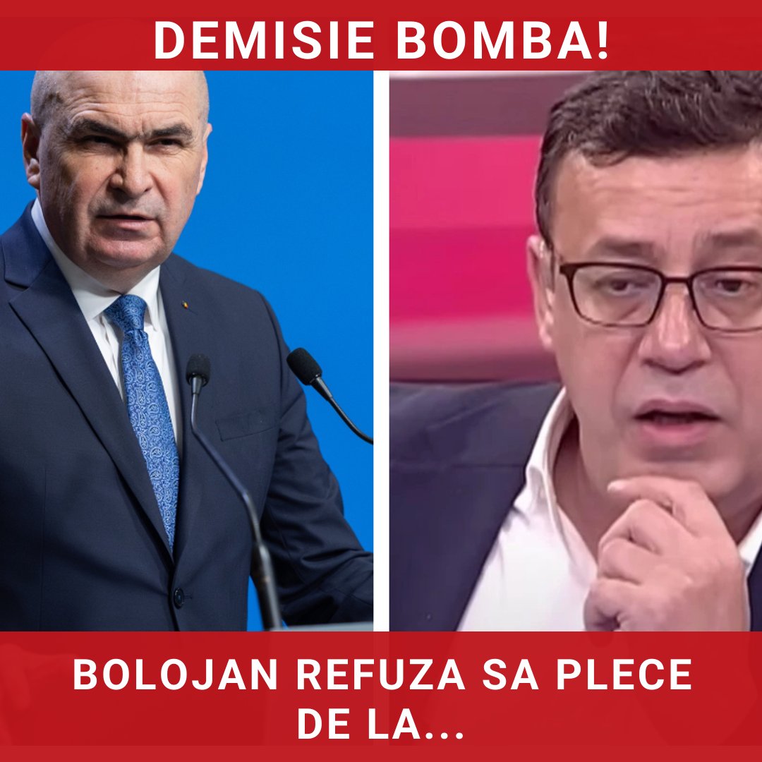 De ce ține Bolojan cu dinții de scaunul de la Palatul Victoria. Victor Ciutacu: A promis că, dacă rămâne fără sprijin politic, pleacă. S-a retras PSD, coaliția nu mai exista, el tot acolo stă