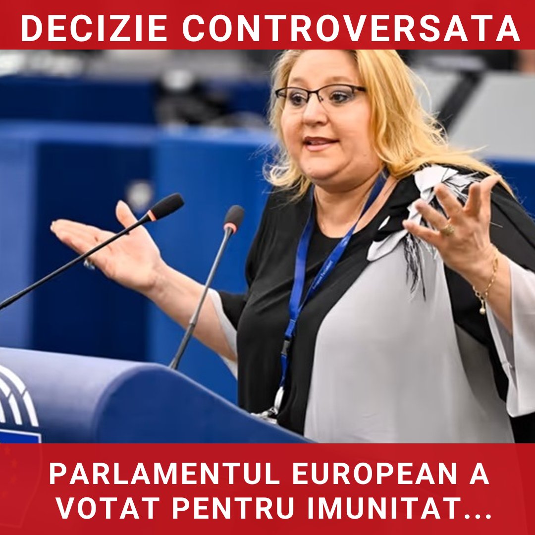 Decizia crucială a Parlamentului European privind imunitatea Dianei Șoșoacă