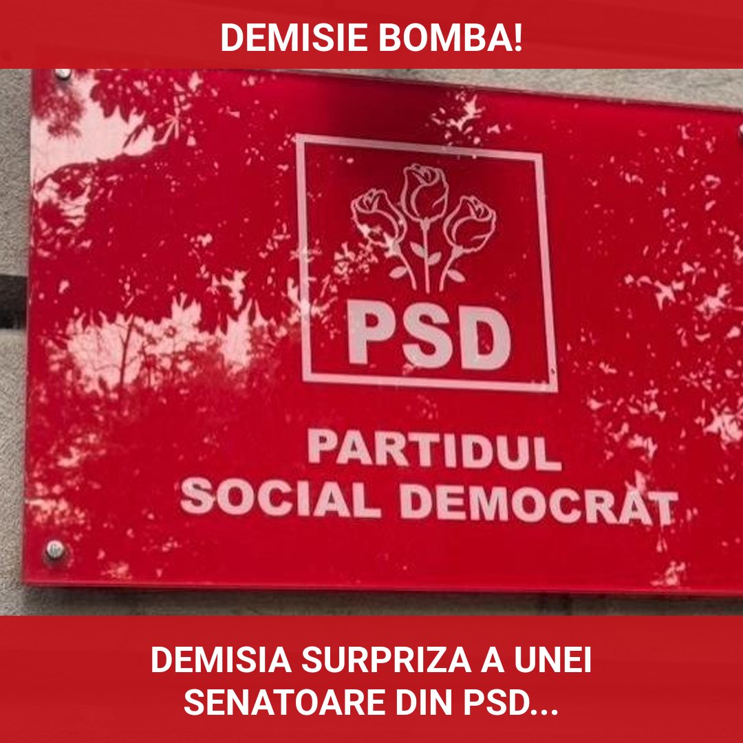 Demisia surprinzătoare a unei senatoare din PSD și implicațiile acesteia