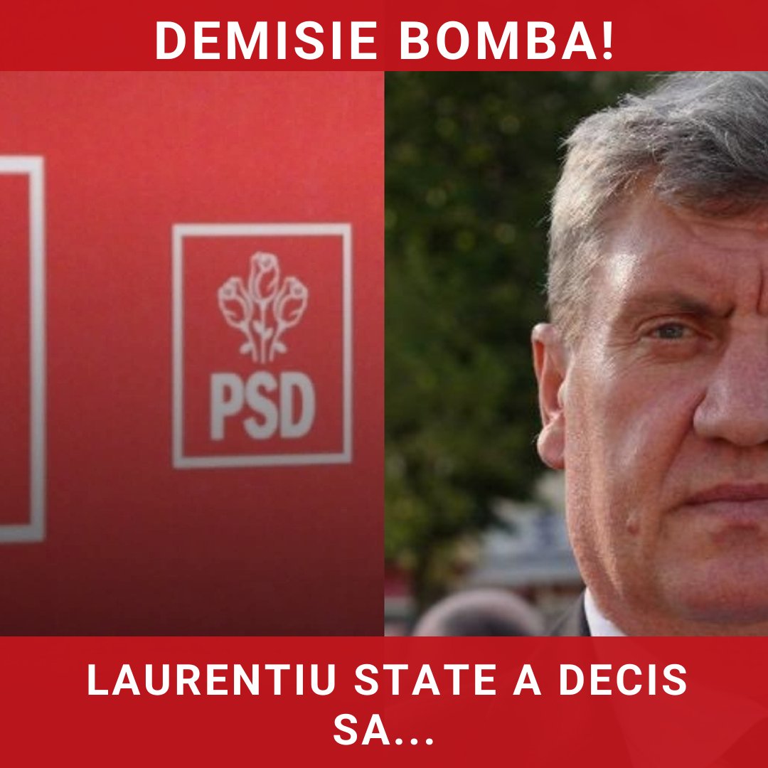 Demisia unui prefect PSD înainte de moțiunea de cenzură: Laurențiu State își părăsește funcția