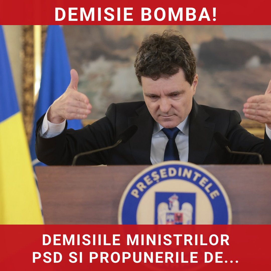 Demisiile miniștrilor PSD și propunerile de interimate au fost înregistrate la Președinție
