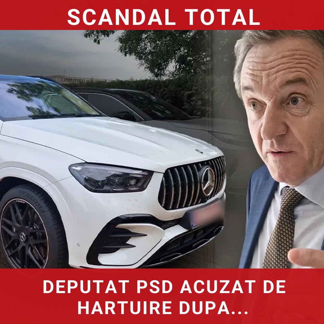Deputat PSD, acuzat de hărțuire după achiziția unui nou Mercedes de lux