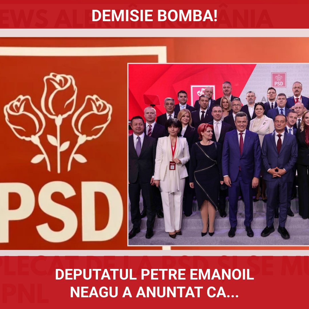 Deputatul Petre Emanoil Neagu părăsește PSD și se alătură PNL, provocând valuri în politica românească