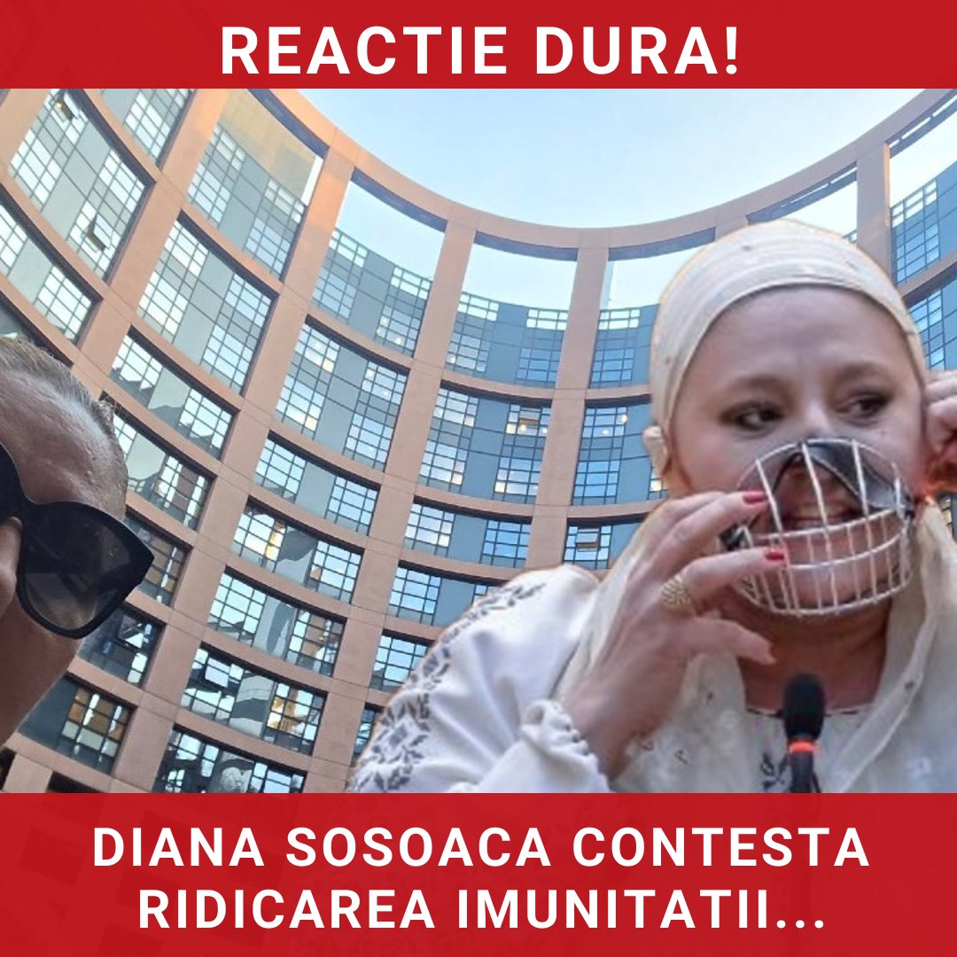 Diana Șoșoacă contestă ridicarea imunității sale și plănuiește acțiuni legale împotriva Parlamentului European