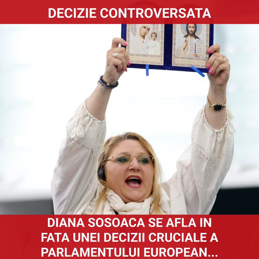 Diana Șoșoacă, în fața unei decizii cruciale a Parlamentului European