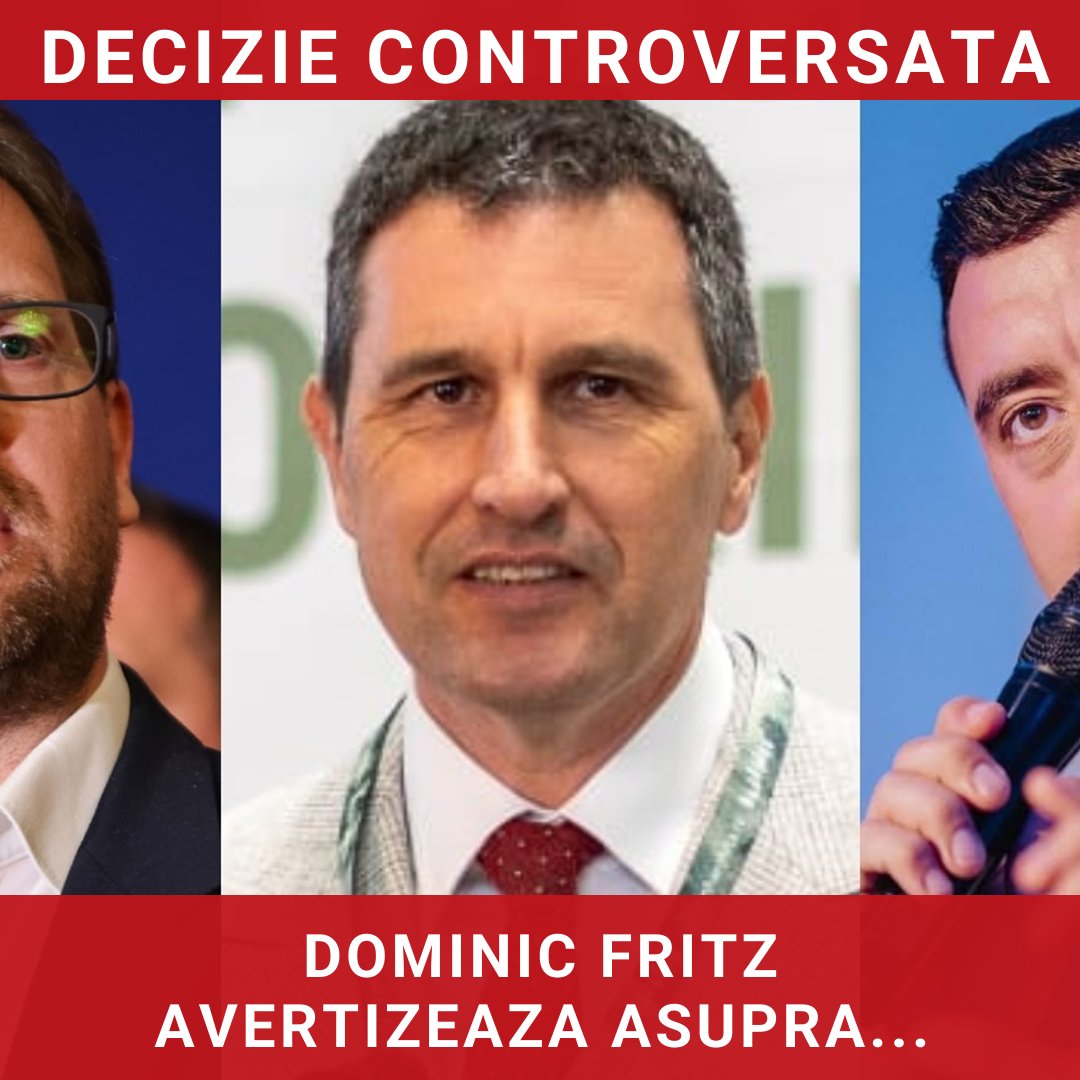 Dominic Fritz avertizează asupra posibilei colaborări cu AUR, în timp ce UDMR se distanțează