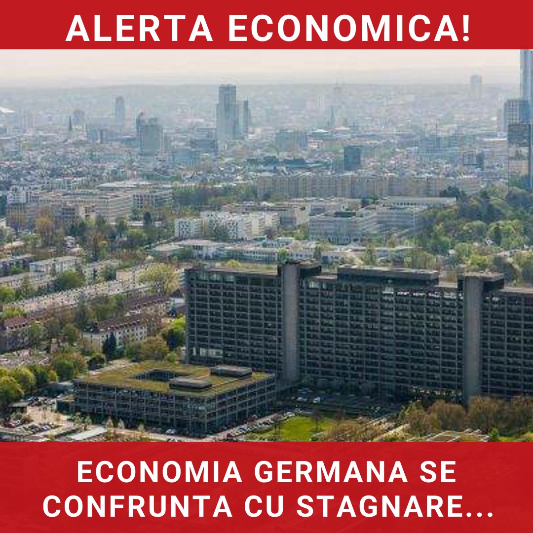 Economia germană se confruntă cu stagnare în urma tensiunilor internaționale