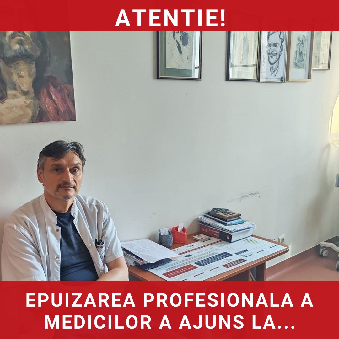 Epuizarea profesională a medicilor: o realitate alarmantă în sistemul sanitar românesc