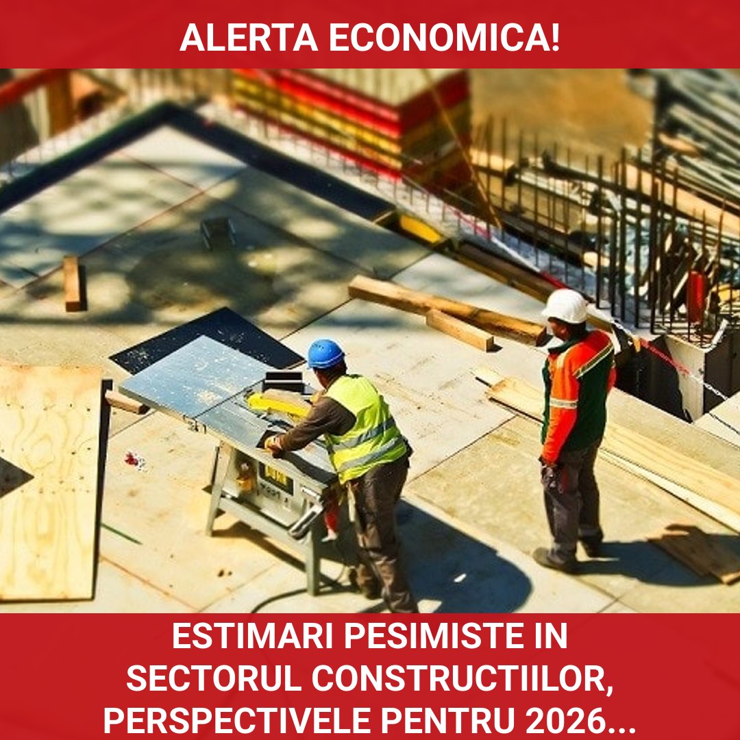 Estimările pesimiste din sectorul construcțiilor: Provocările și perspectivele pentru 2026