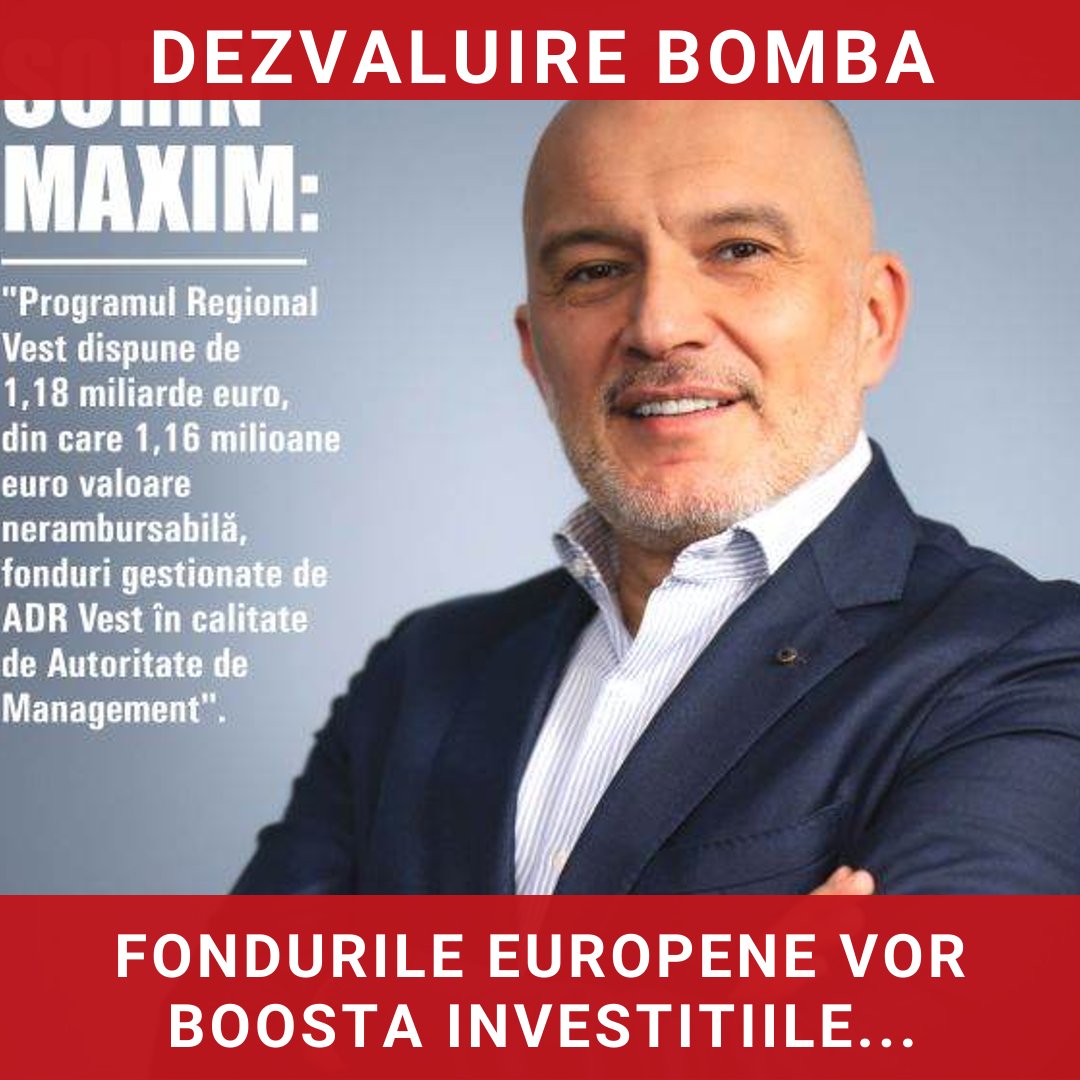 Fondurile europene, un motor de dezvoltare pentru Regiunea Vest a României