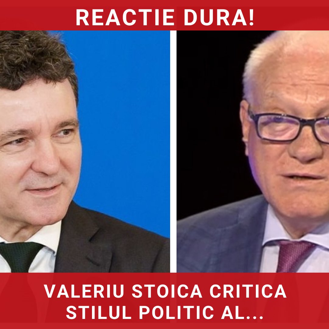 Fostul lider PNL Valeriu Stoica critică stilul politic al lui Nicușor Dan și analizează moțiunea de cenzură