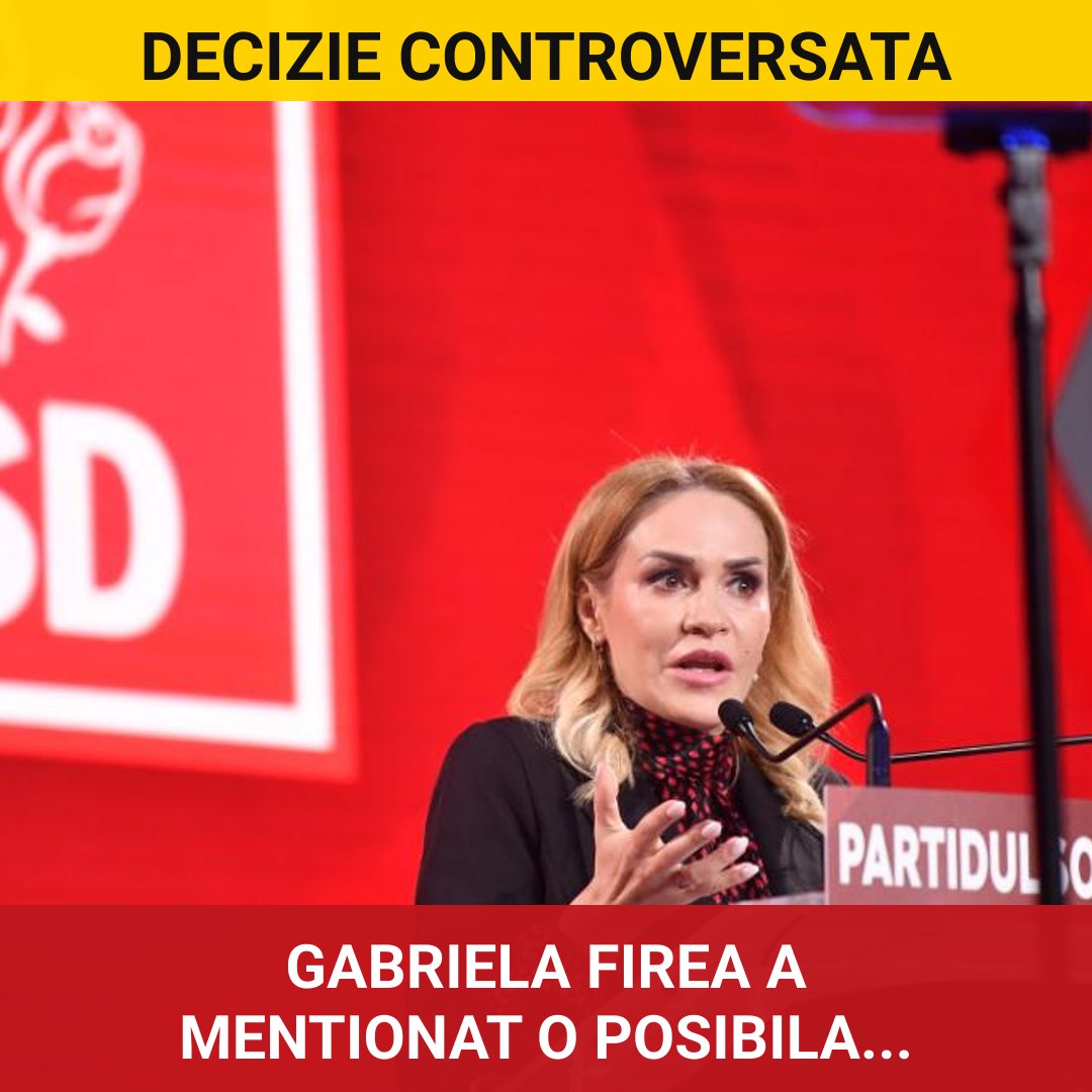 Gabriela Firea deschide discuția despre o posibilă colaborare cu AUR în viitorul guvernării
