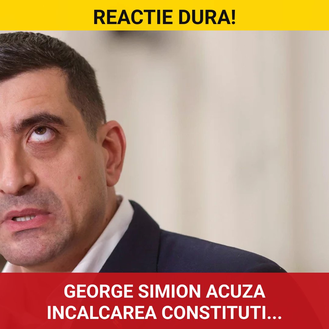 George Simion acuză încălcarea Constituției de către Nicușor Dan, în contextul formării noului Guvern