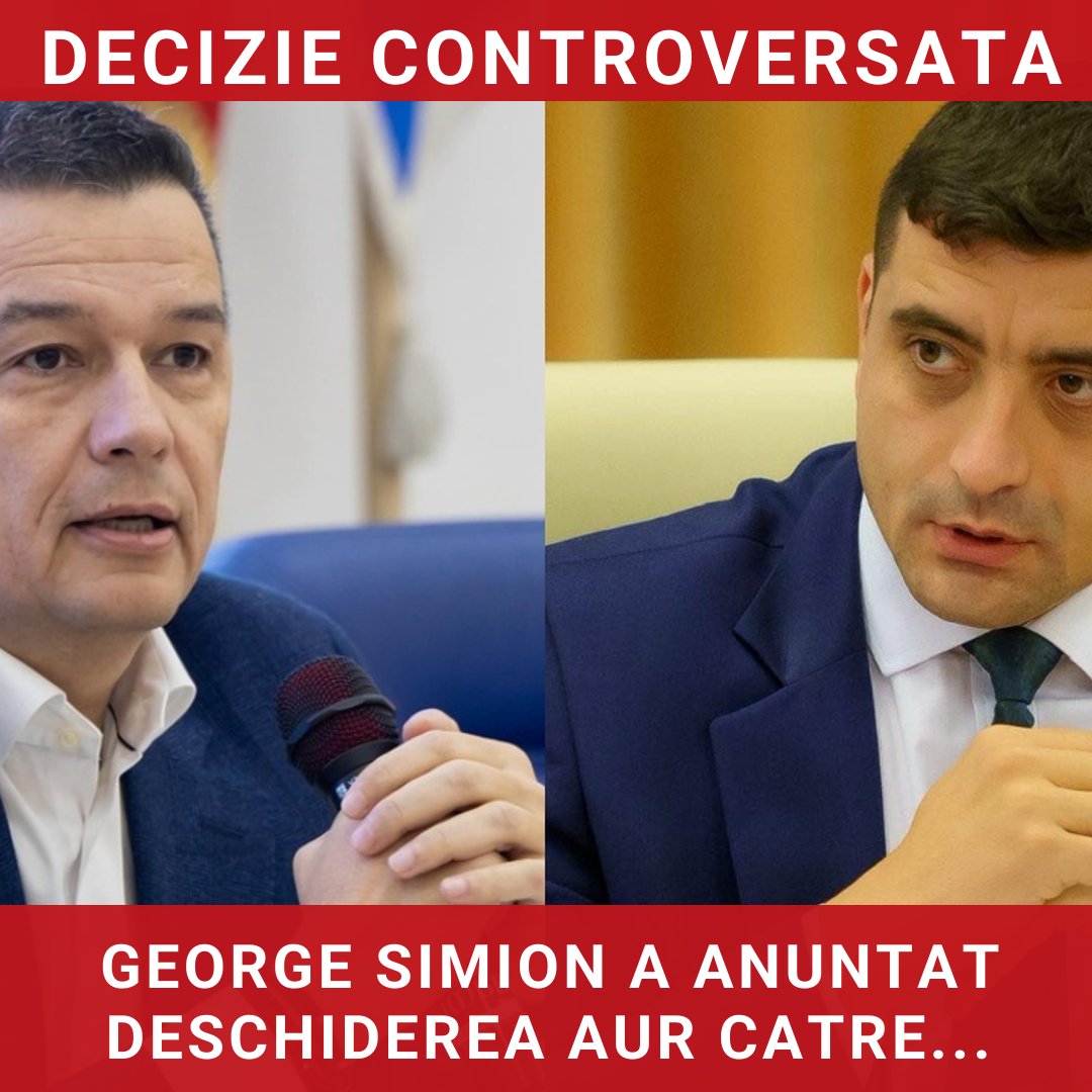 George Simion anunță deschiderea AUR către o guvernare cu PSD, contrar promisiunilor anterioare