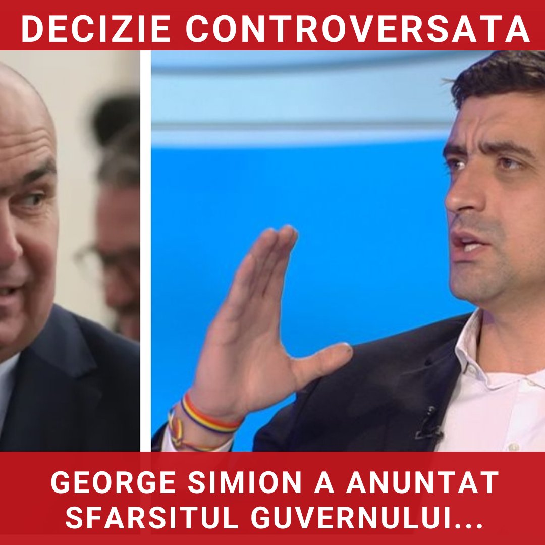 George Simion anunță sfârșitul Guvernului Bolojan: „Vom susține orice moțiune de cenzură