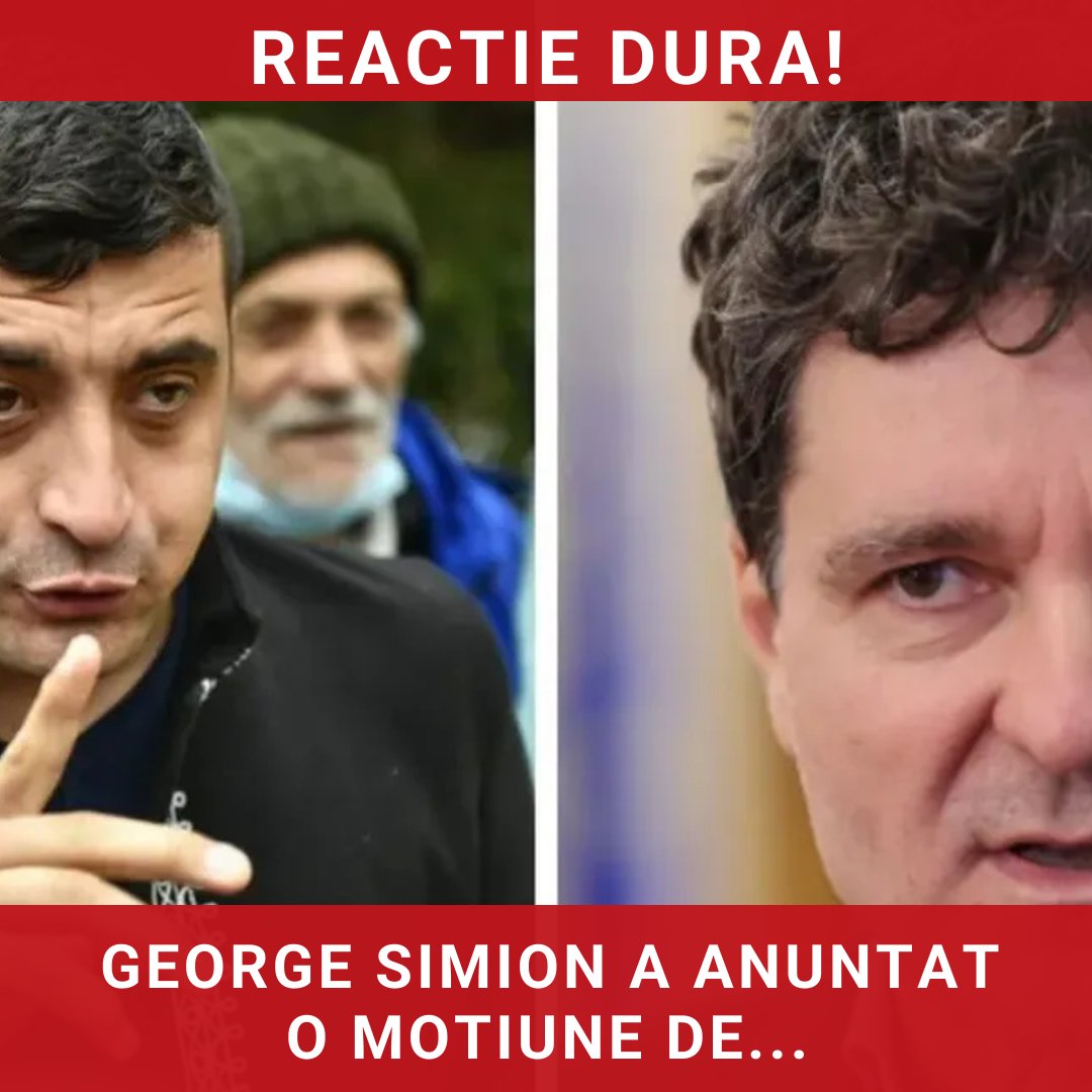 George Simion lansează atacuri dure la adresa președintelui Nicușor Dan și anunță moțiune de cenzură