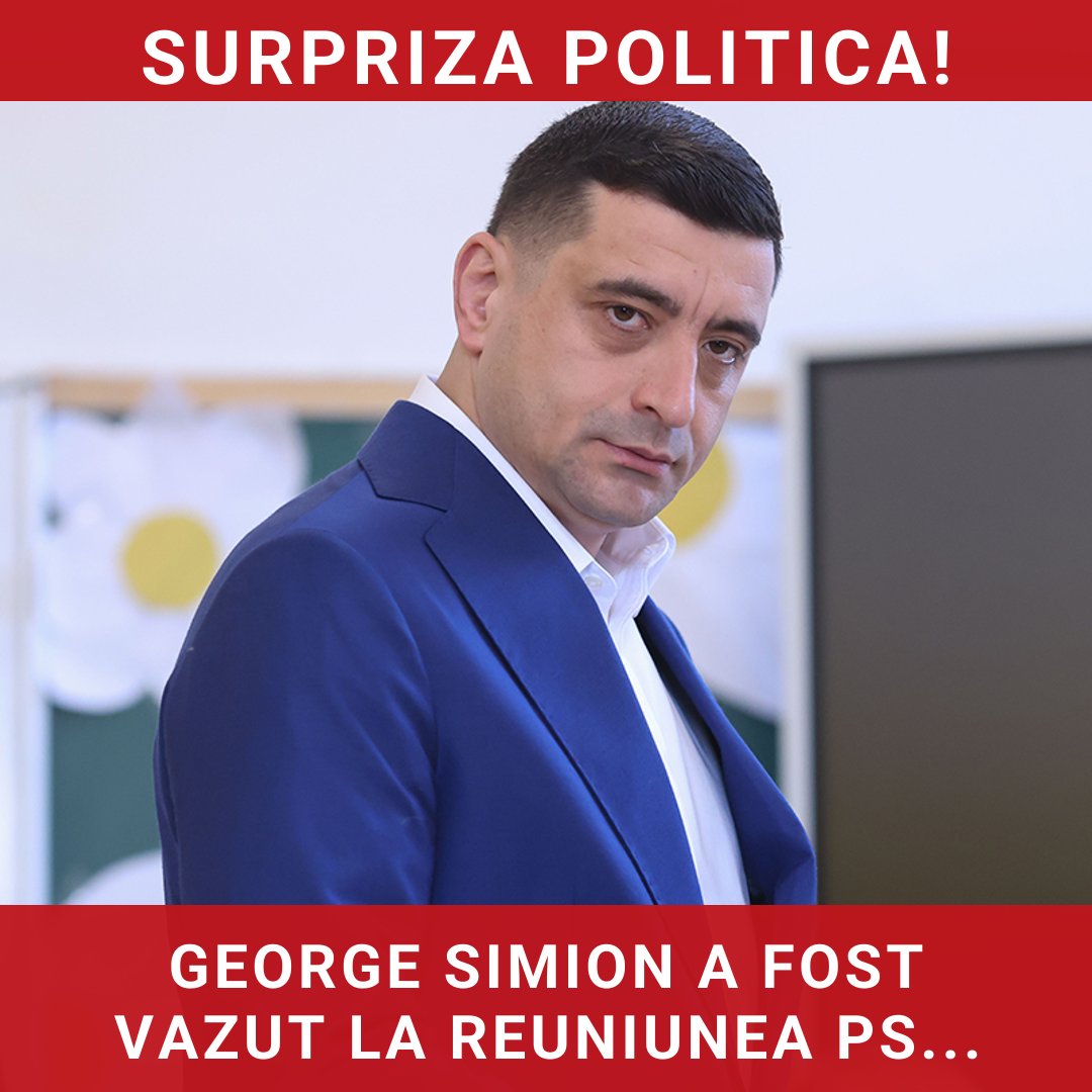 George Simion, liderul AUR, surprinde la reuniunea PSD de la Timișoara