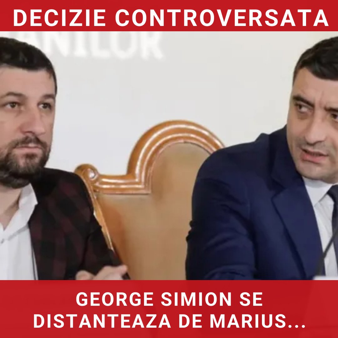 George Simion se distanțează de Marius Lulea, fostul său șef și co-fondator AUR