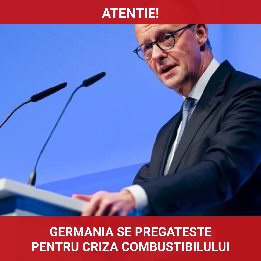 Germania se pregătește pentru o posibilă criză a combustibilului din cauza tensiunilor internaționale